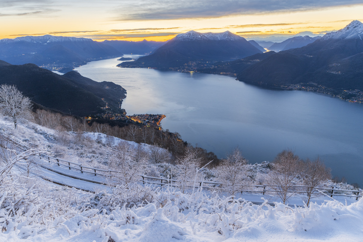 Todo lo que hacer en invierno cerca del Lago de Como